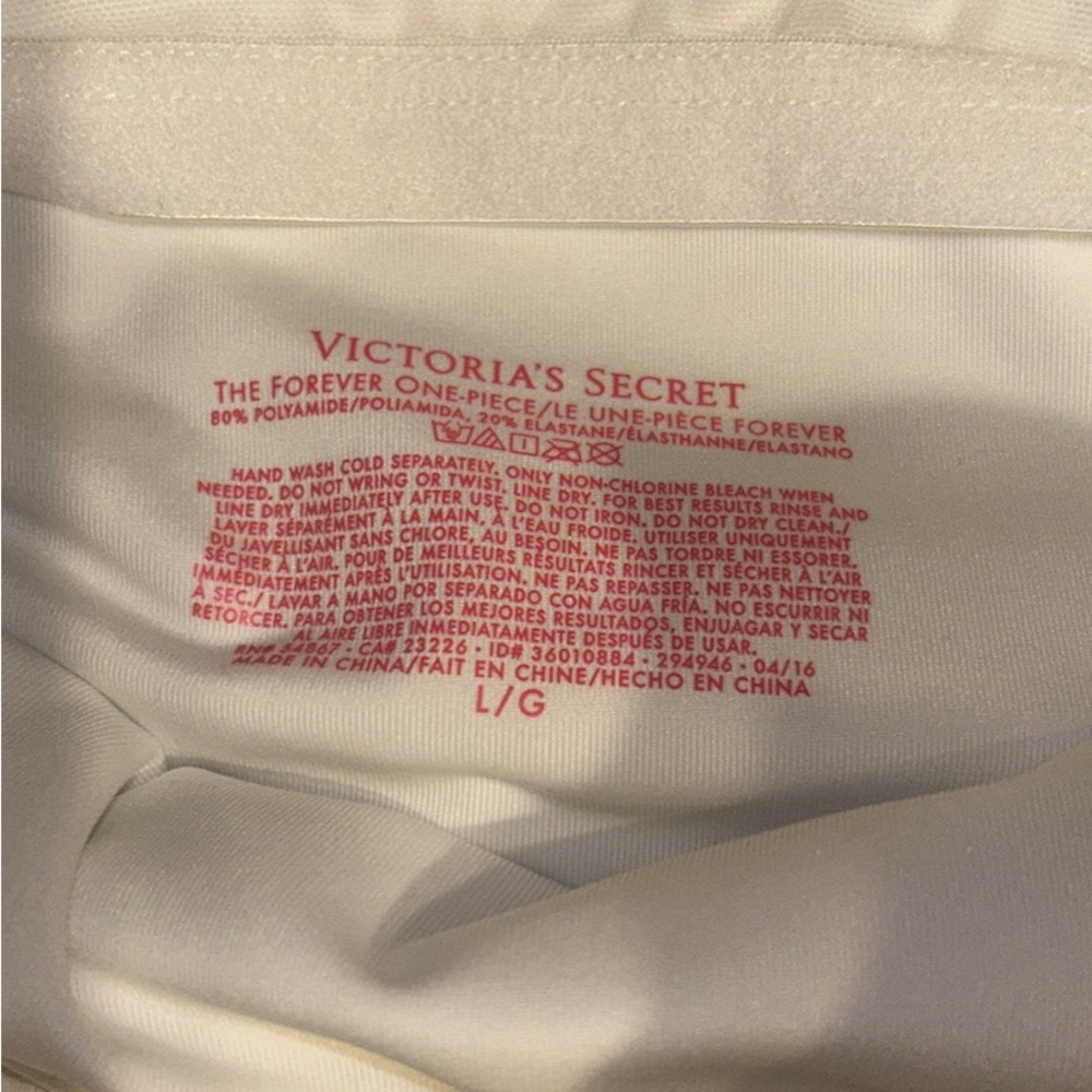 Victoria's Secret Monochrome Striped Swimwear with Ruched sides - Picture 6 of 6
